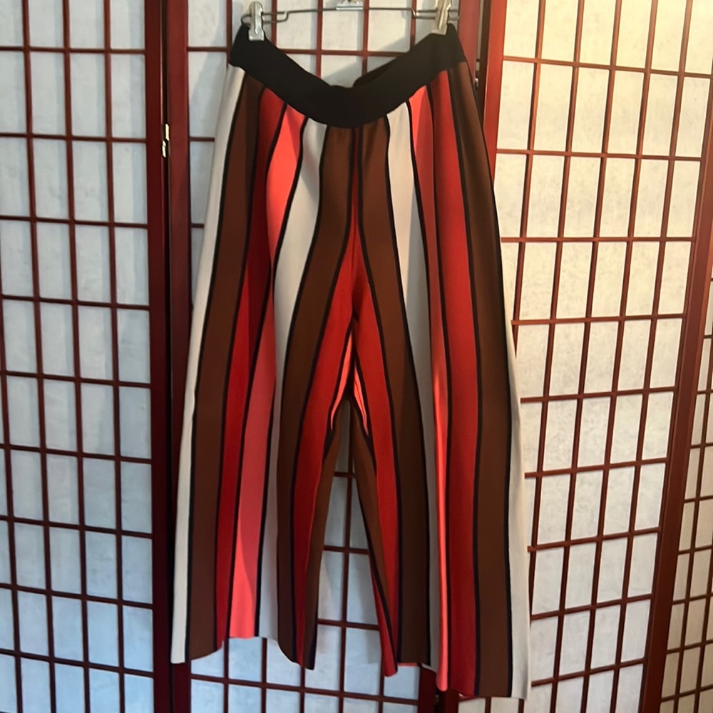 Dolan Striped Capri Pants - Anthropologie